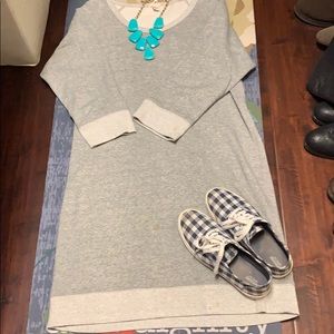 J. Crew sweatshirt dress